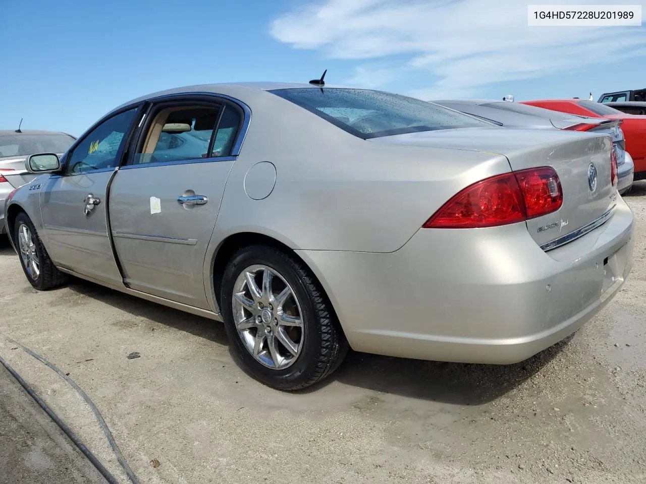 2008 Buick Lucerne Cxl VIN: 1G4HD57228U201989 Lot: 74919884