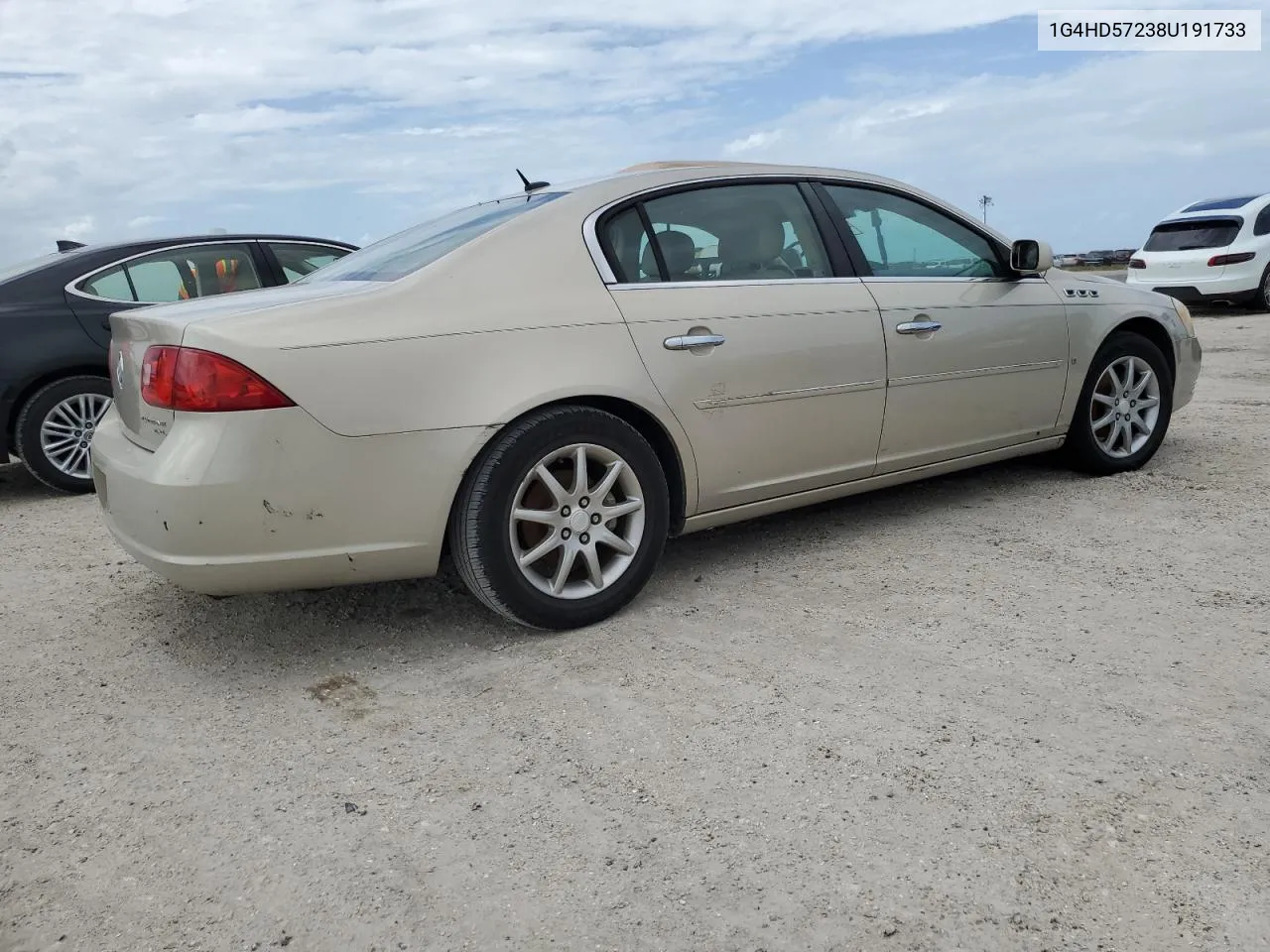 2008 Buick Lucerne Cxl VIN: 1G4HD57238U191733 Lot: 75042344