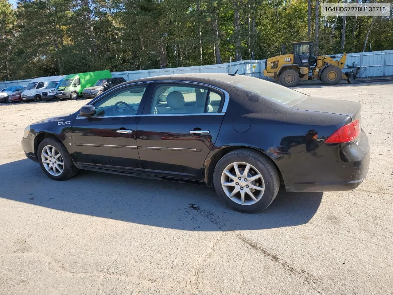 2008 Buick Lucerne Cxl VIN: 1G4HD57278U135715 Lot: 75138064