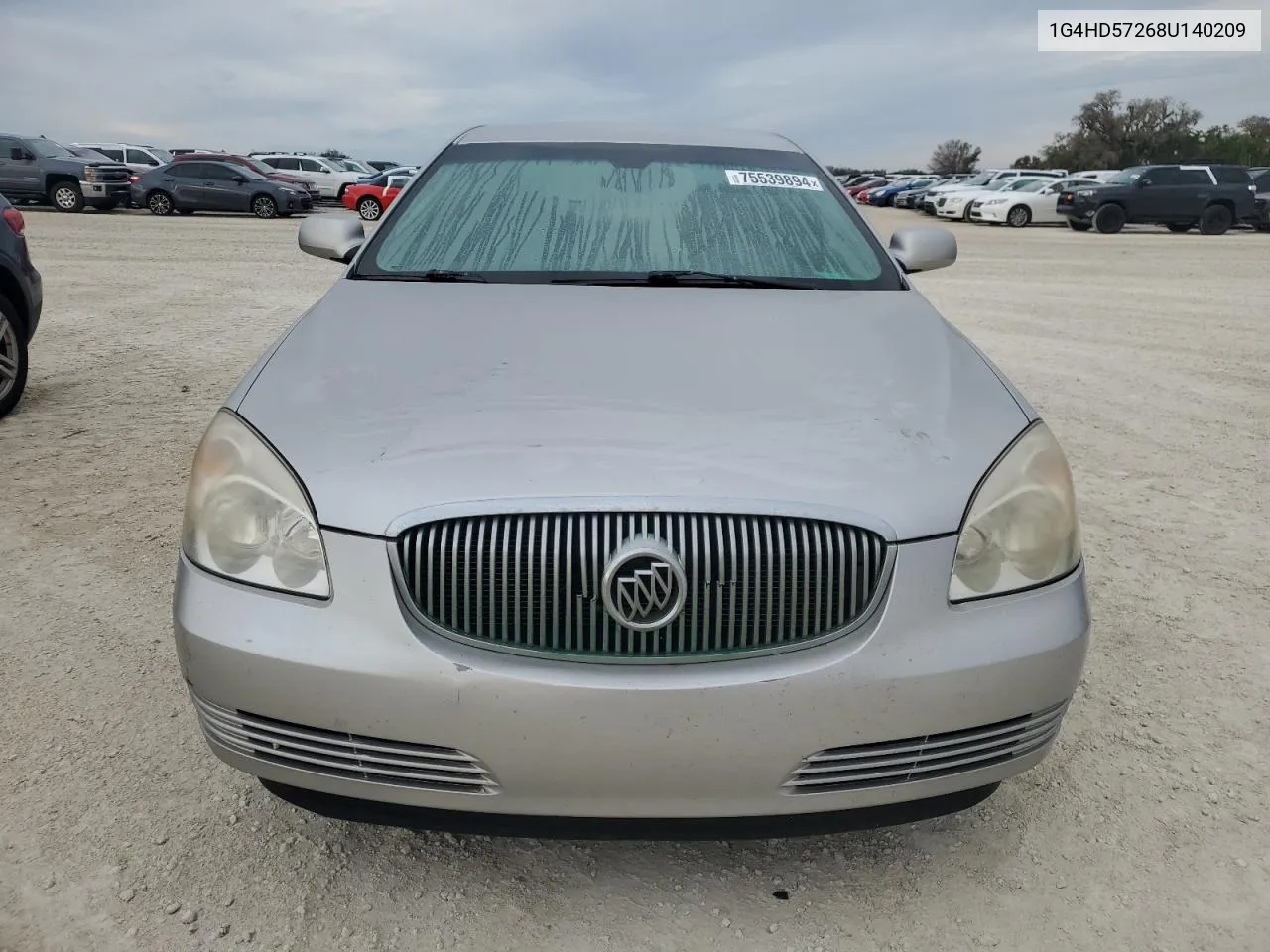 2008 Buick Lucerne Cxl VIN: 1G4HD57268U140209 Lot: 75539894