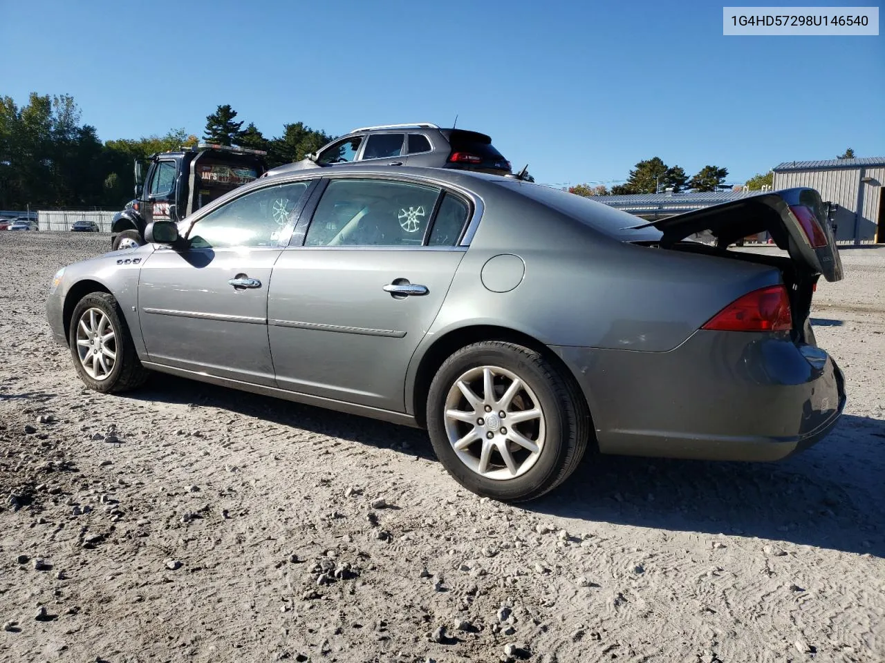 2008 Buick Lucerne Cxl VIN: 1G4HD57298U146540 Lot: 75643884