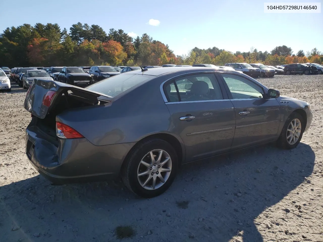 2008 Buick Lucerne Cxl VIN: 1G4HD57298U146540 Lot: 75643884