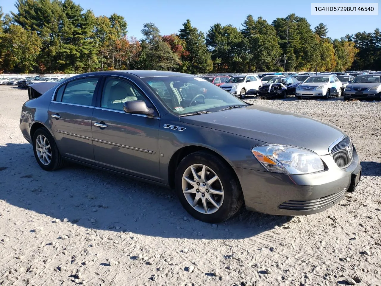 2008 Buick Lucerne Cxl VIN: 1G4HD57298U146540 Lot: 75643884