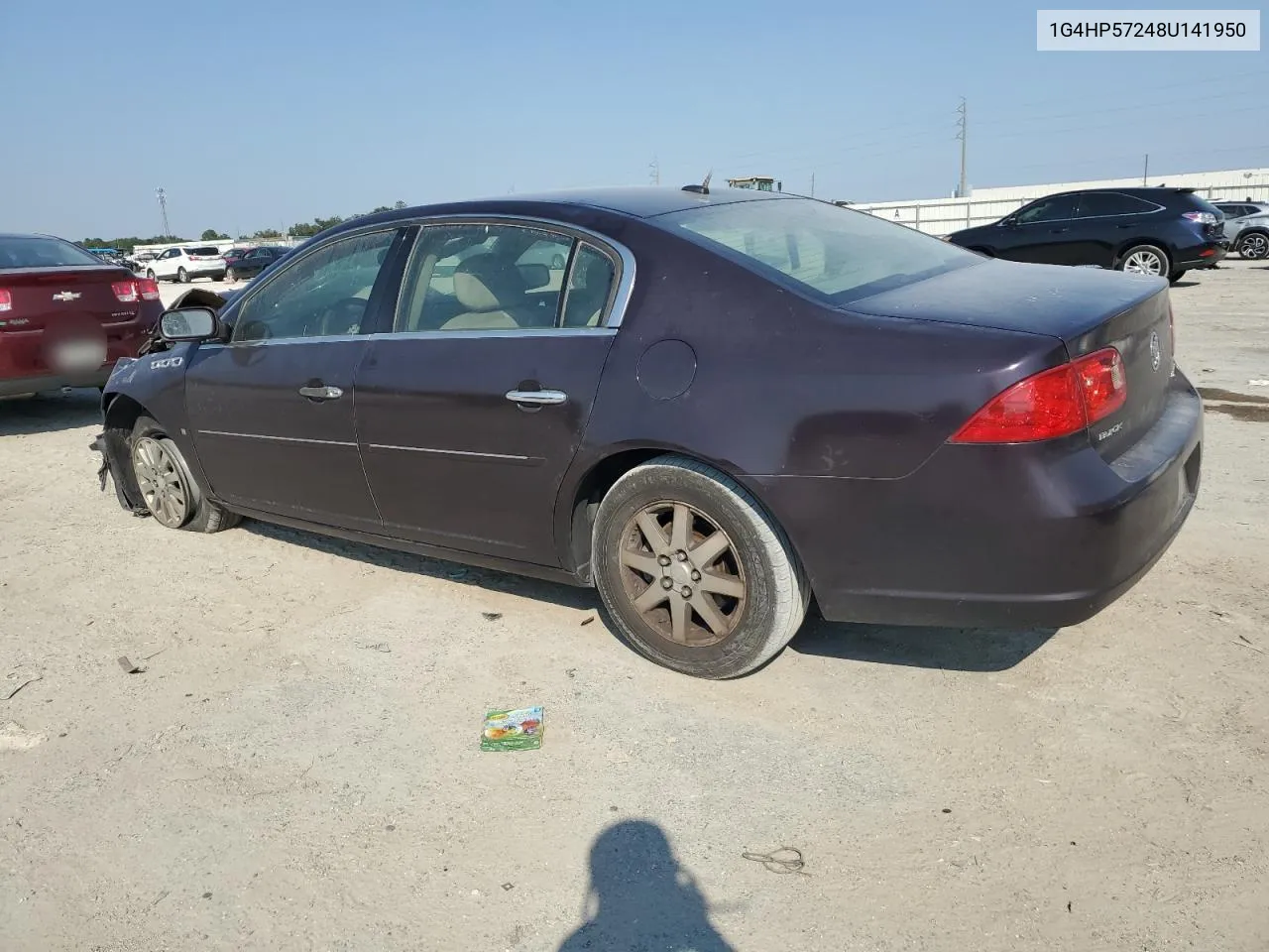 2008 Buick Lucerne Cx VIN: 1G4HP57248U141950 Lot: 75757524