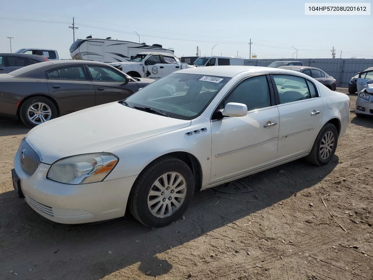 2008 Buick Lucerne Cx VIN: 1G4HP57208U201612 Lot: 75775804