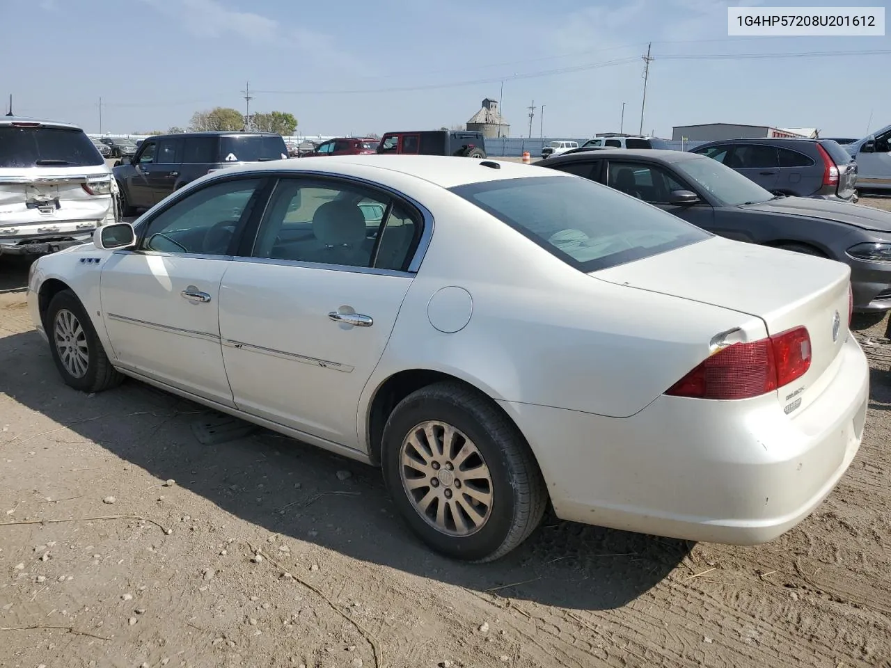 2008 Buick Lucerne Cx VIN: 1G4HP57208U201612 Lot: 75775804