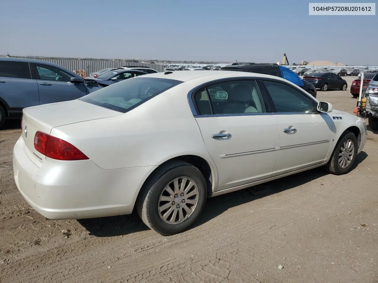 2008 Buick Lucerne Cx VIN: 1G4HP57208U201612 Lot: 75775804