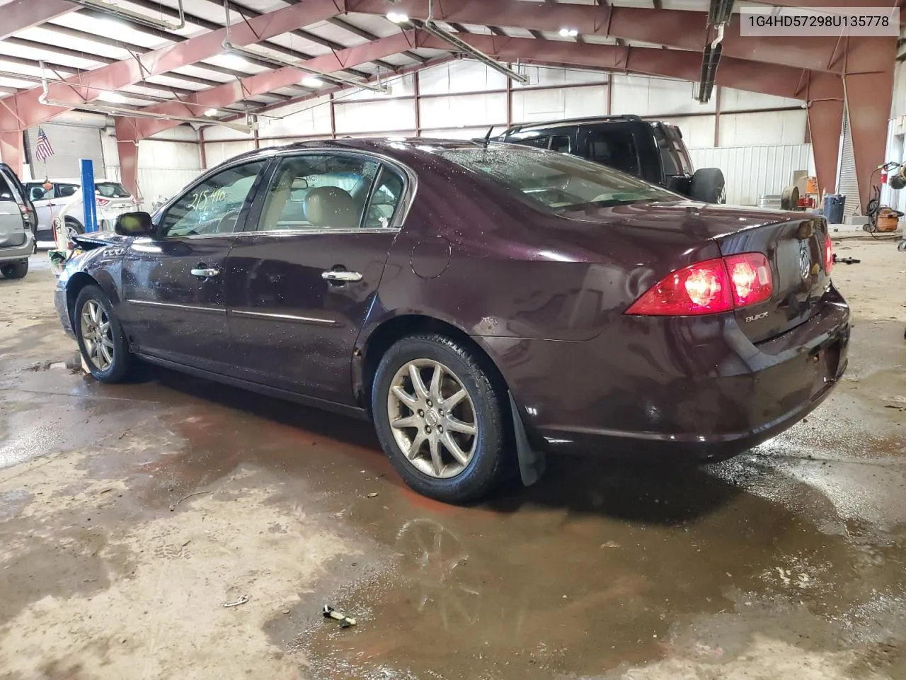 2008 Buick Lucerne Cxl VIN: 1G4HD57298U135778 Lot: 76048174