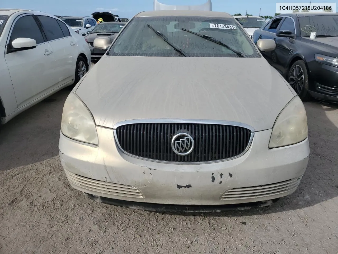 2008 Buick Lucerne Cxl VIN: 1G4HD57218U204186 Lot: 76153434