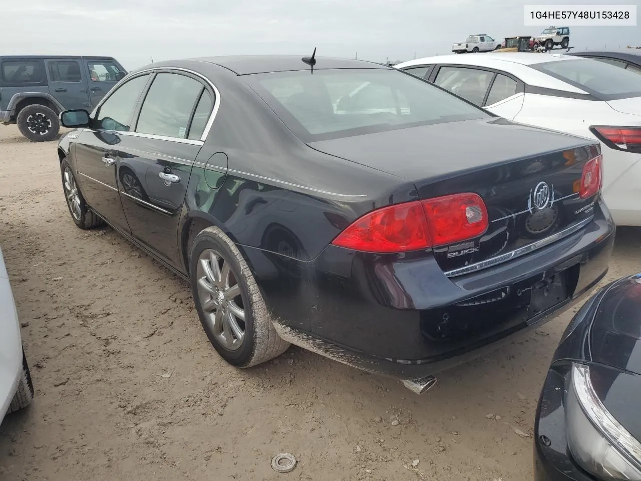 2008 Buick Lucerne Cxs VIN: 1G4HE57Y48U153428 Lot: 76198704