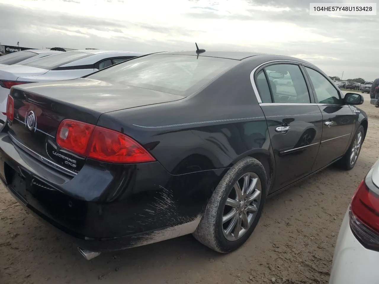 2008 Buick Lucerne Cxs VIN: 1G4HE57Y48U153428 Lot: 76198704