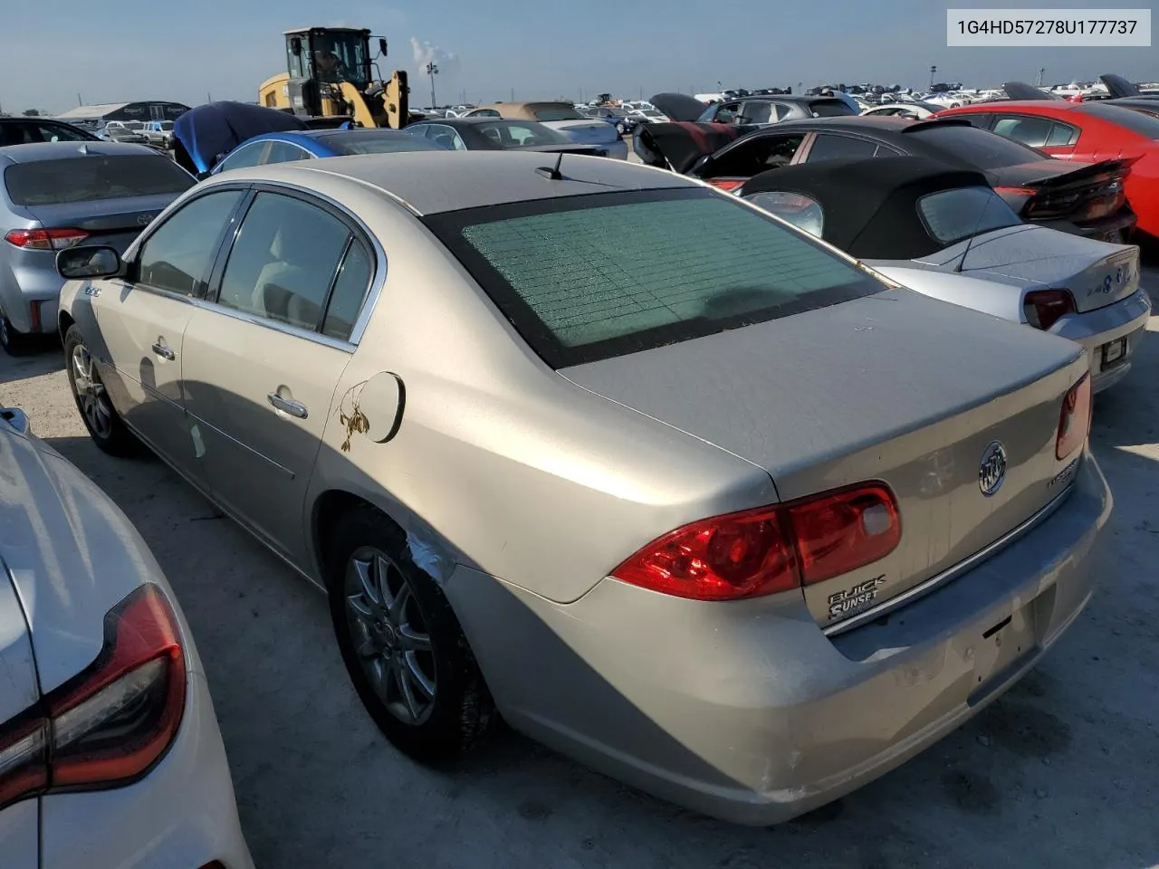 2008 Buick Lucerne Cxl VIN: 1G4HD57278U177737 Lot: 76347774