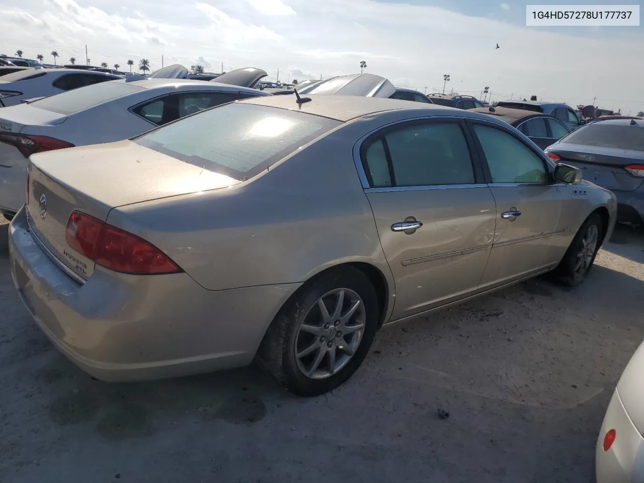 2008 Buick Lucerne Cxl VIN: 1G4HD57278U177737 Lot: 76347774