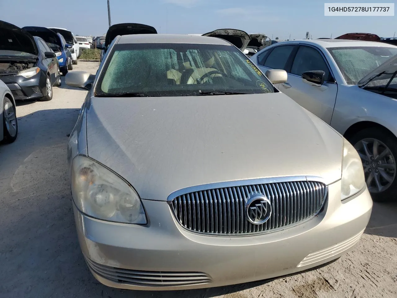 2008 Buick Lucerne Cxl VIN: 1G4HD57278U177737 Lot: 76347774