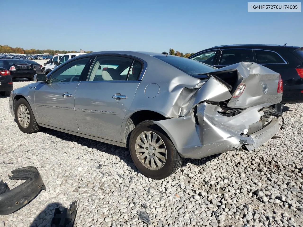 2008 Buick Lucerne Cx VIN: 1G4HP57278U174005 Lot: 76395064