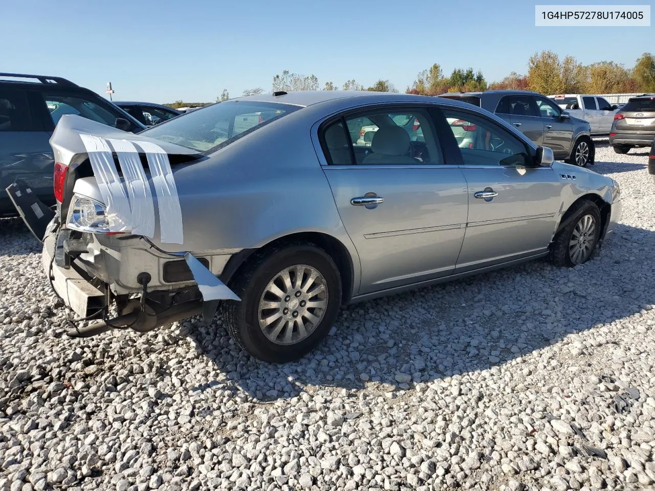 2008 Buick Lucerne Cx VIN: 1G4HP57278U174005 Lot: 76395064