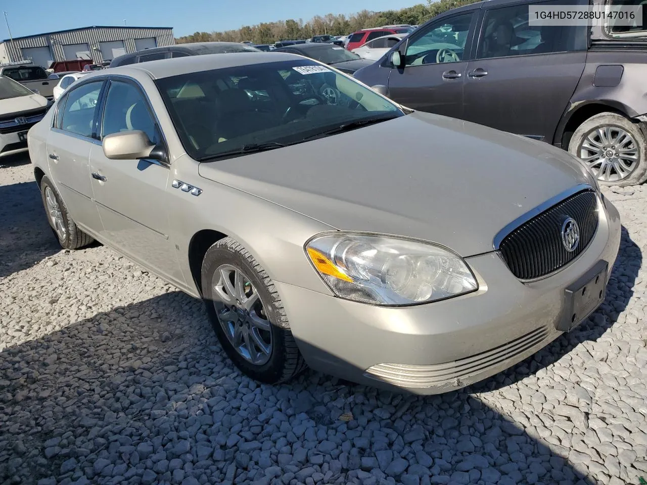 2008 Buick Lucerne Cxl VIN: 1G4HD57288U147016 Lot: 76478104