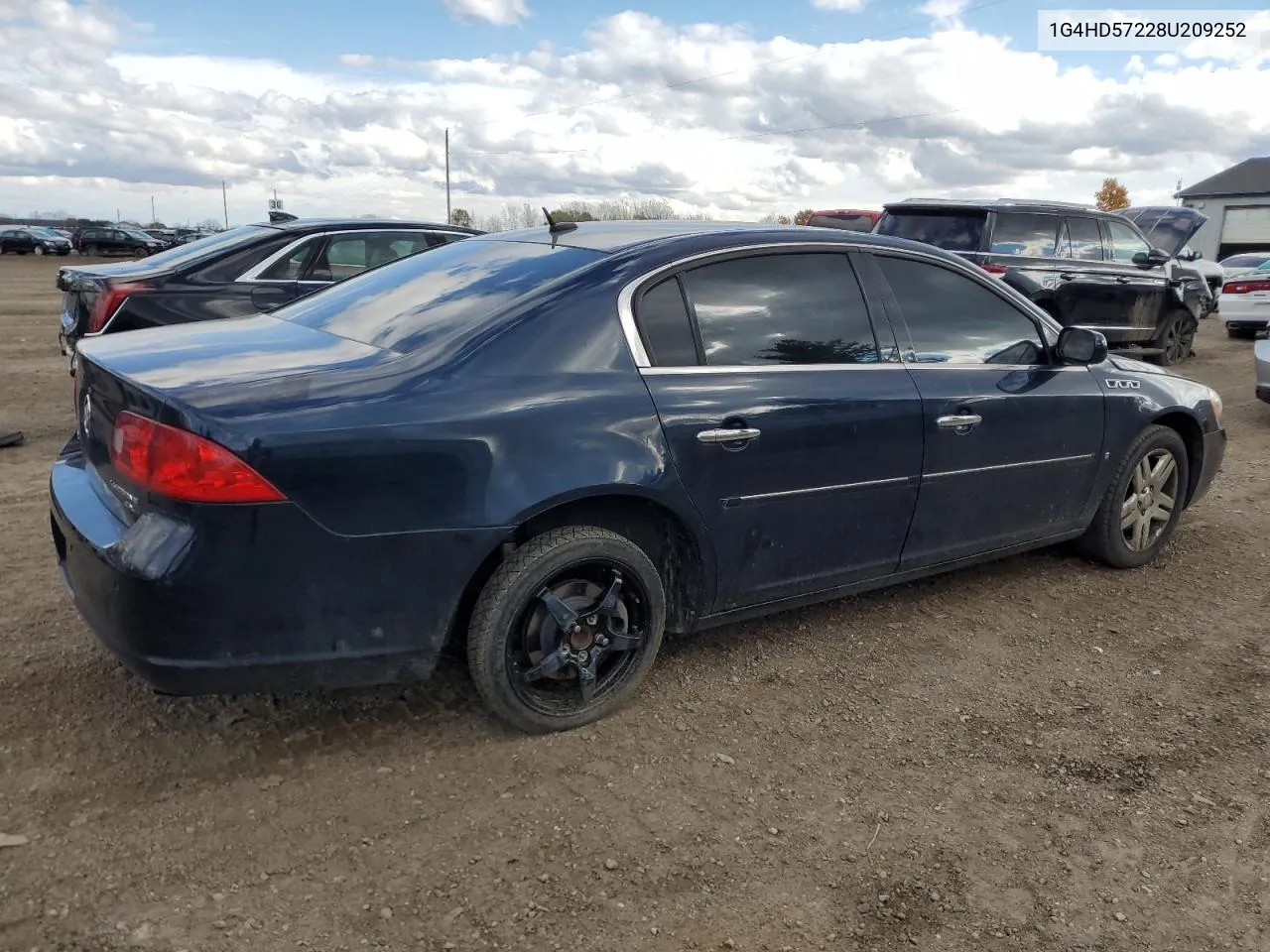 2008 Buick Lucerne Cxl VIN: 1G4HD57228U209252 Lot: 76612844