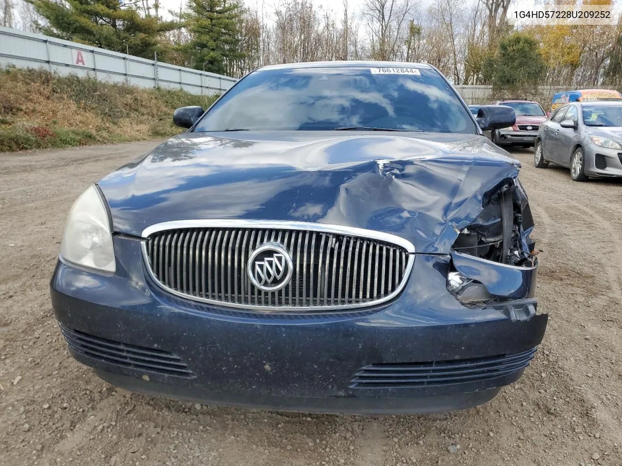 2008 Buick Lucerne Cxl VIN: 1G4HD57228U209252 Lot: 76612844