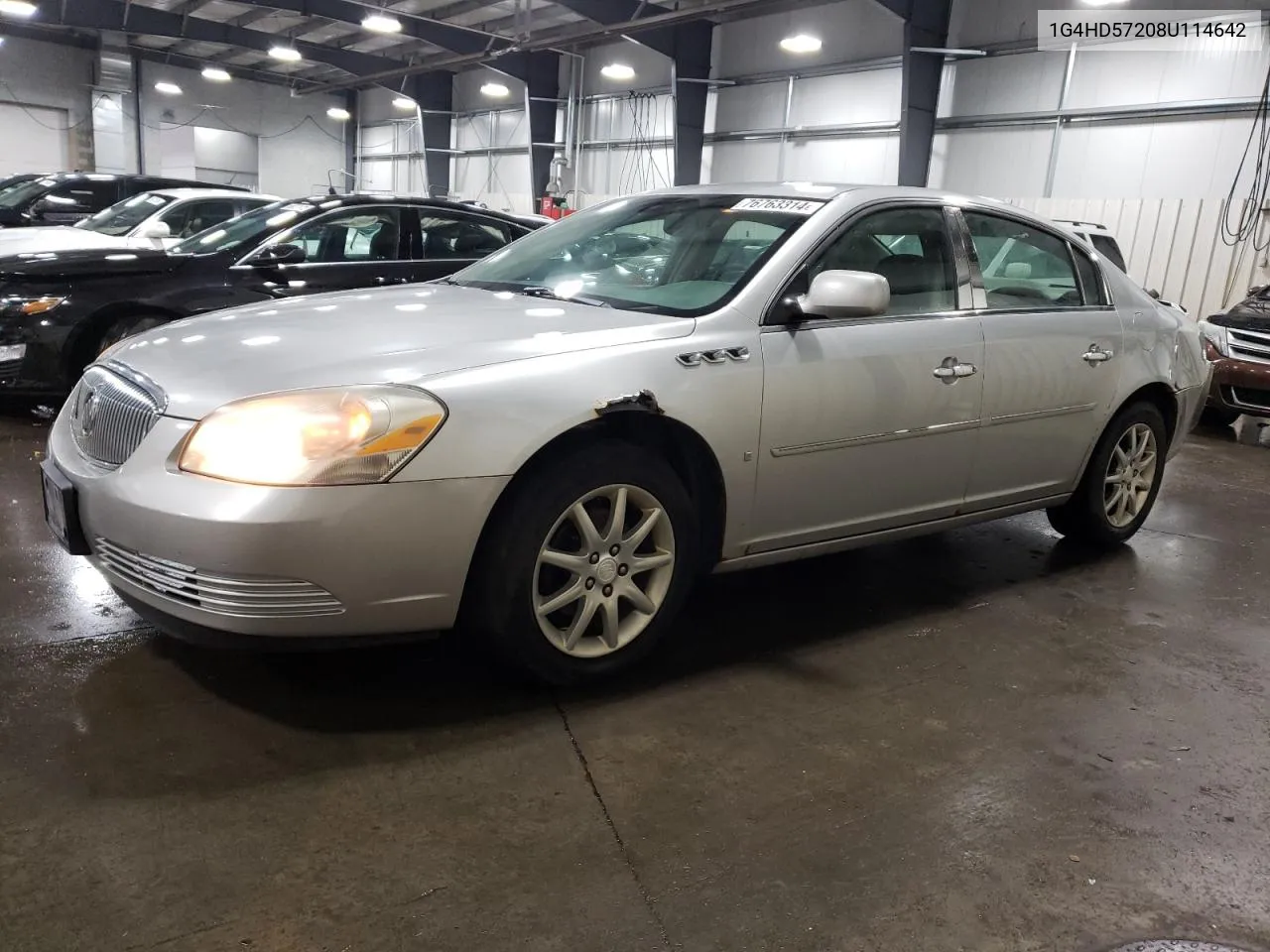 2008 Buick Lucerne Cxl VIN: 1G4HD57208U114642 Lot: 76763314