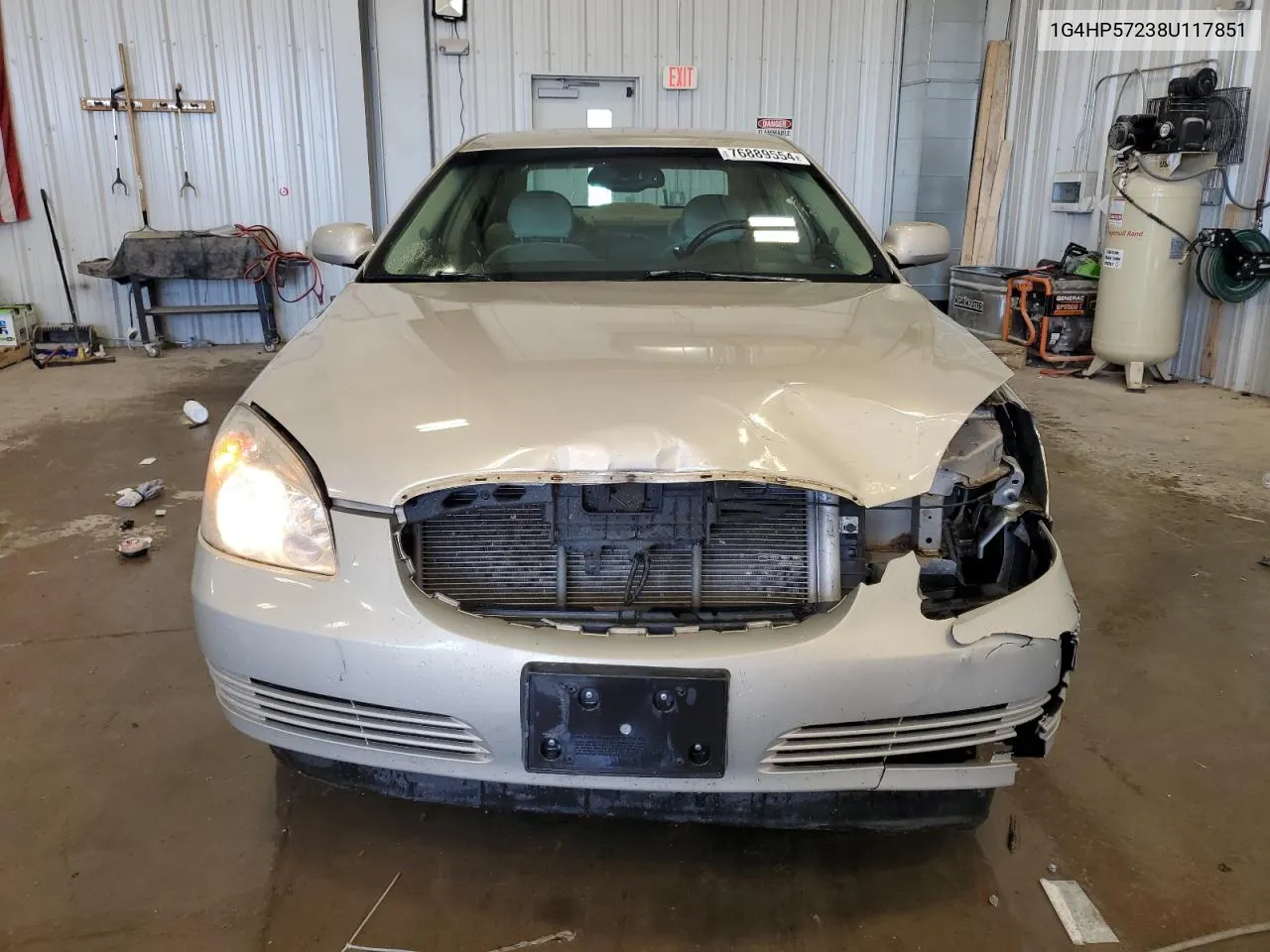 2008 Buick Lucerne Cx VIN: 1G4HP57238U117851 Lot: 76889554