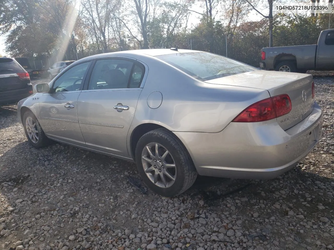 2008 Buick Lucerne Cxl VIN: 1G4HD57218U123396 Lot: 77328494