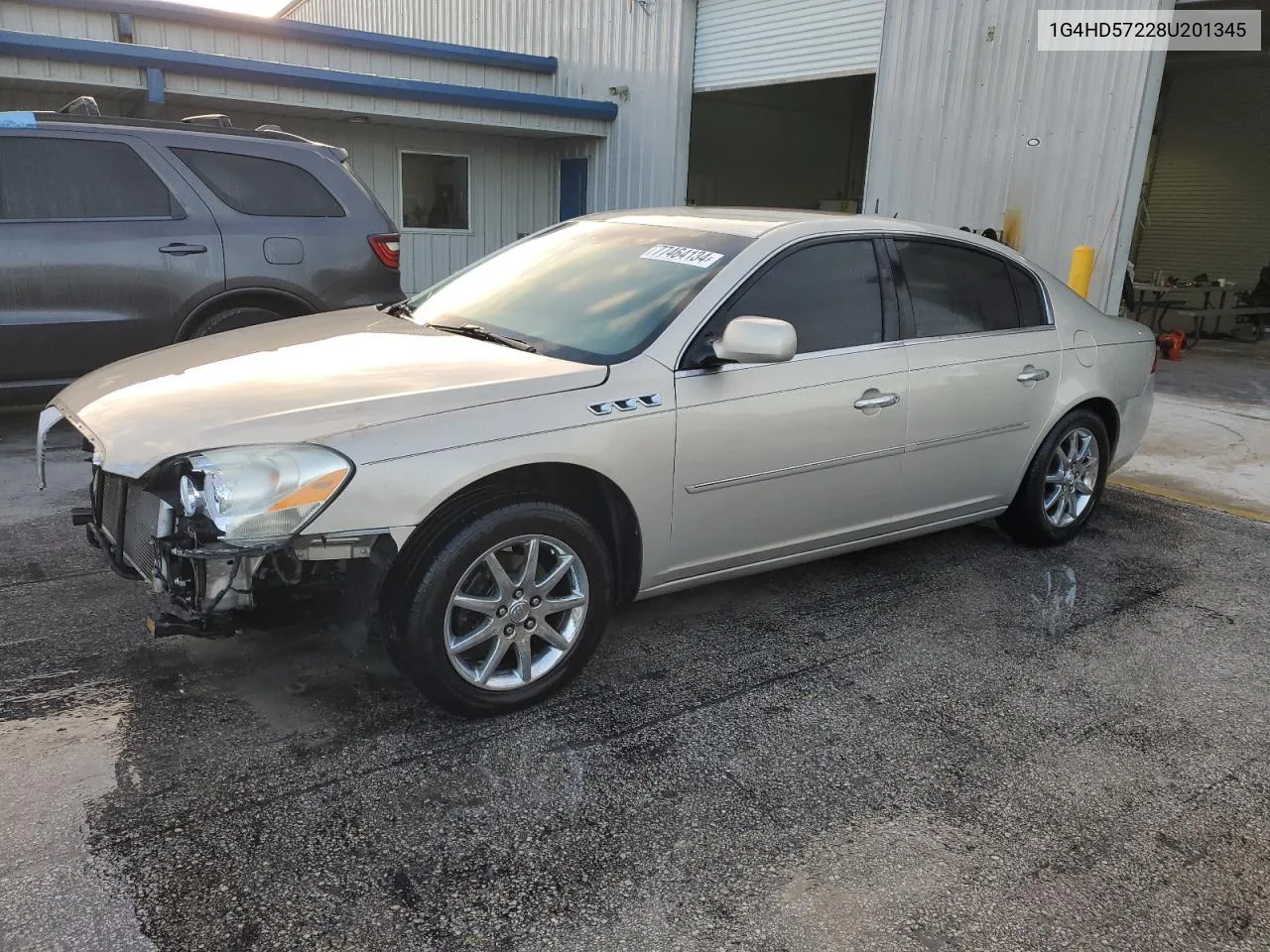 2008 Buick Lucerne Cxl VIN: 1G4HD57228U201345 Lot: 77464134