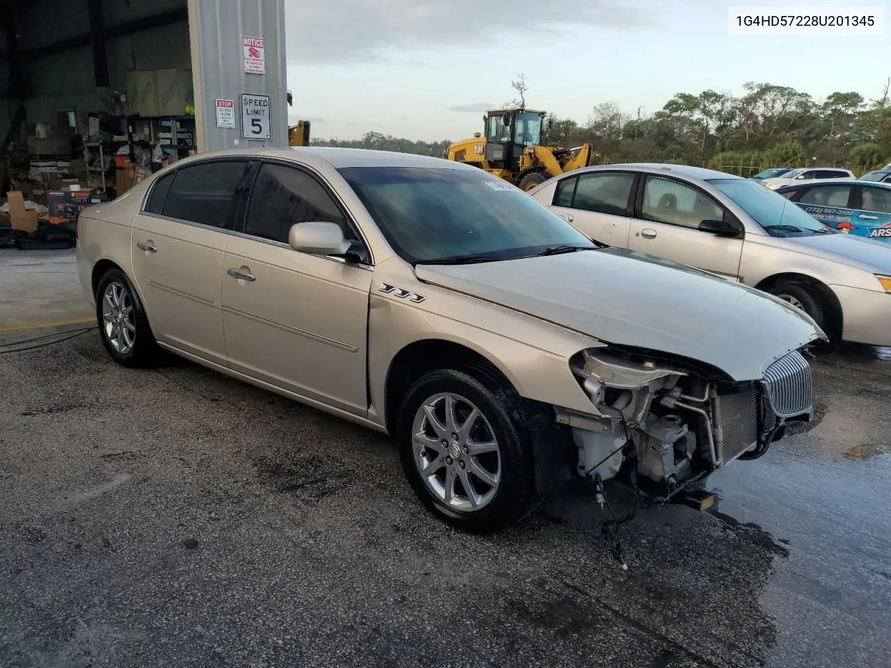 2008 Buick Lucerne Cxl VIN: 1G4HD57228U201345 Lot: 77464134