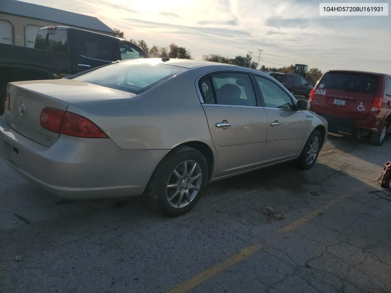 2008 Buick Lucerne Cxl VIN: 1G4HD57208U161931 Lot: 77657344