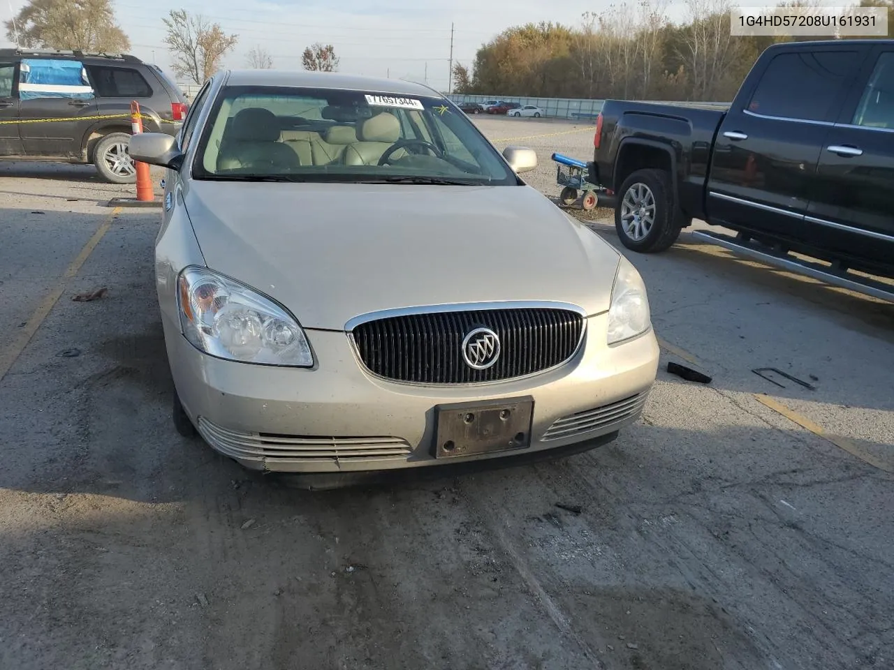 2008 Buick Lucerne Cxl VIN: 1G4HD57208U161931 Lot: 77657344