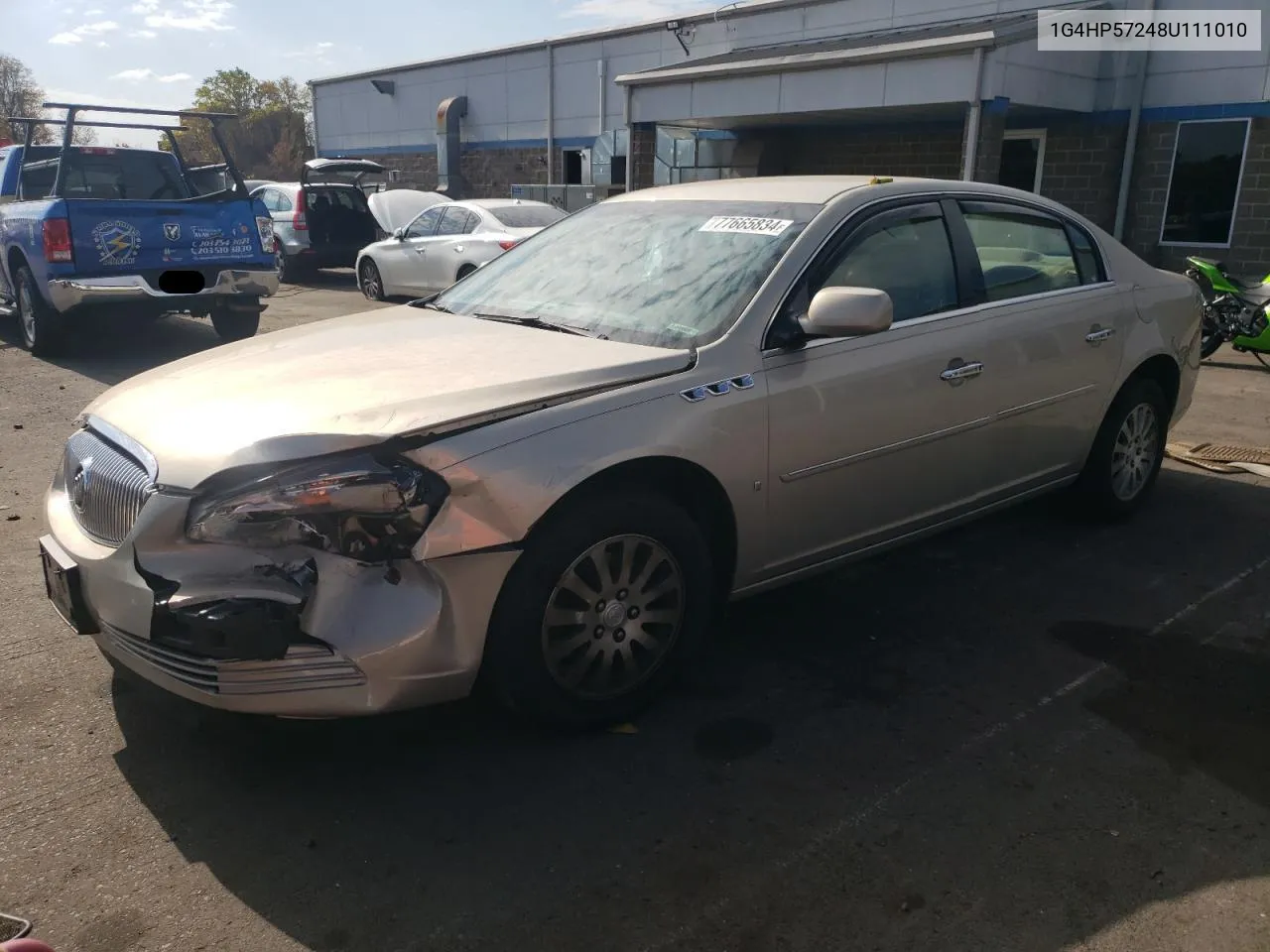 2008 Buick Lucerne Cx VIN: 1G4HP57248U111010 Lot: 77665834