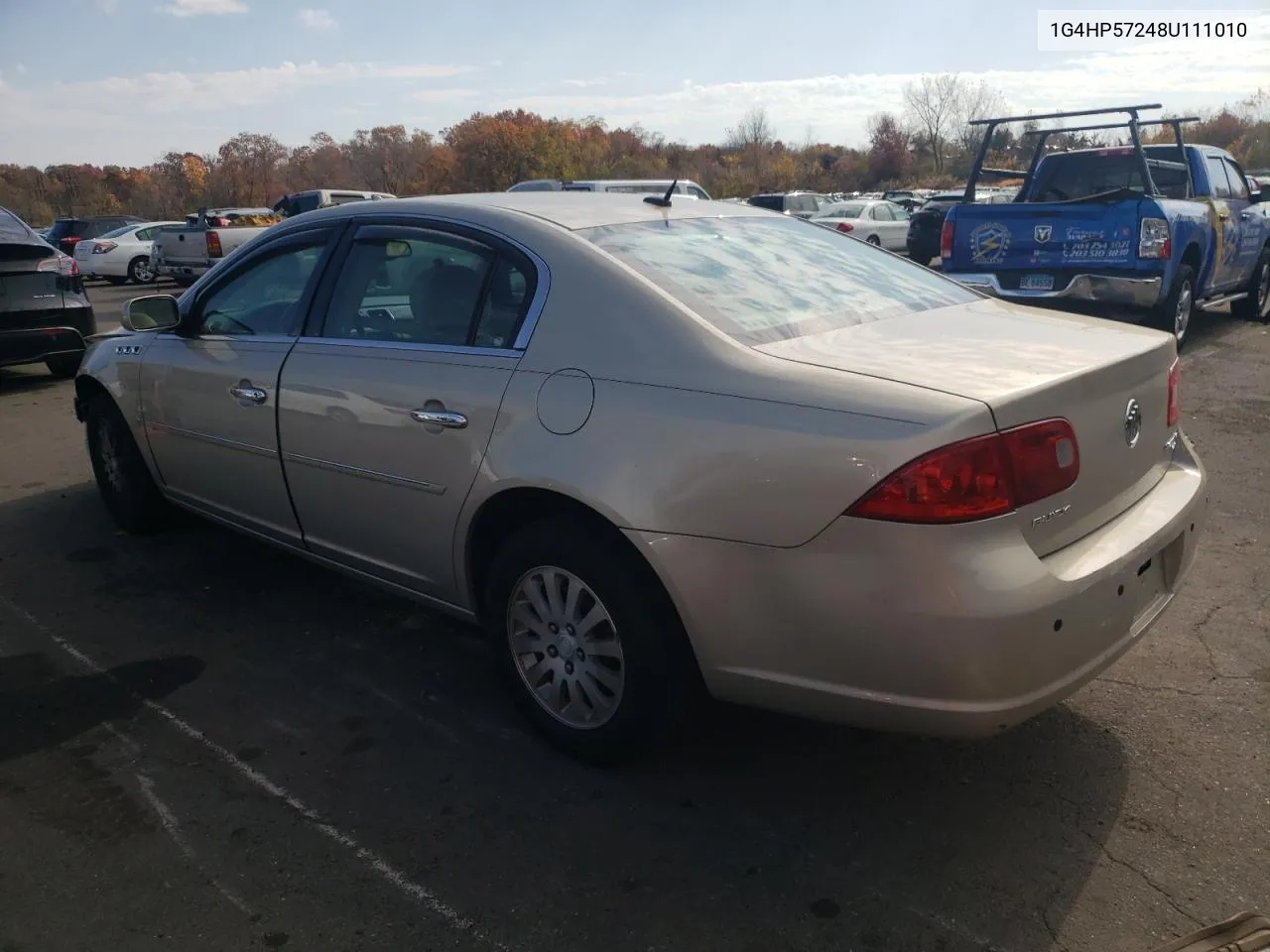 2008 Buick Lucerne Cx VIN: 1G4HP57248U111010 Lot: 77665834