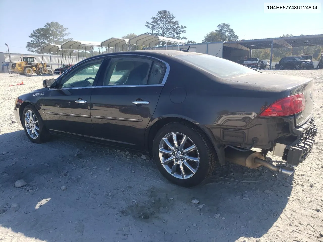 2008 Buick Lucerne Cxs VIN: 1G4HE57Y48U124804 Lot: 77766854