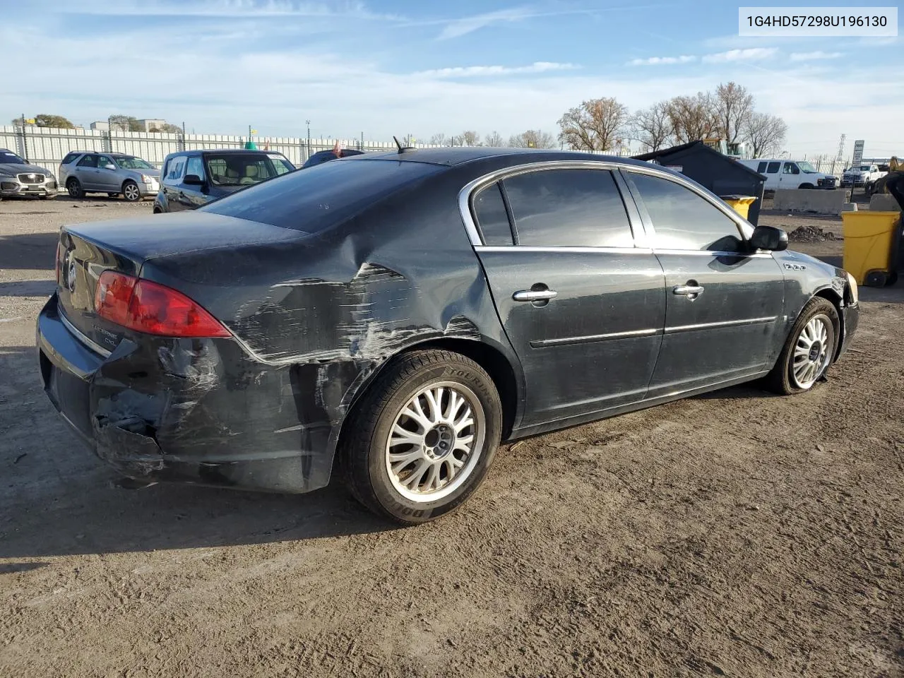 2008 Buick Lucerne Cxl VIN: 1G4HD57298U196130 Lot: 78101434