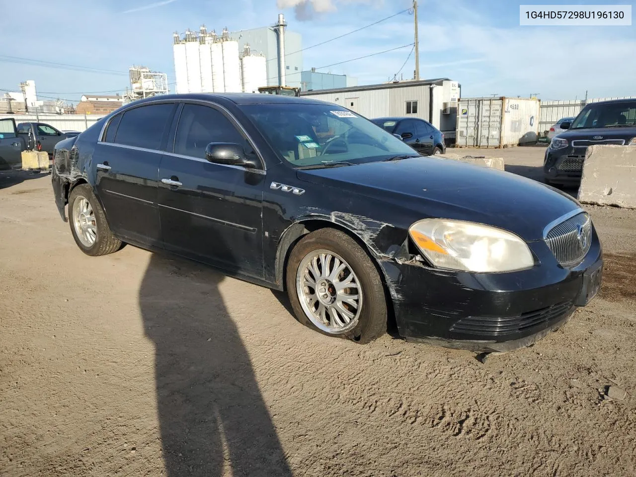 2008 Buick Lucerne Cxl VIN: 1G4HD57298U196130 Lot: 78101434