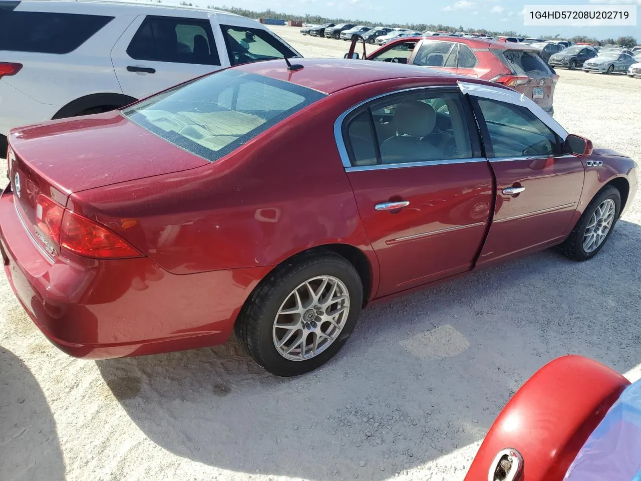 2008 Buick Lucerne Cxl VIN: 1G4HD57208U202719 Lot: 78378994