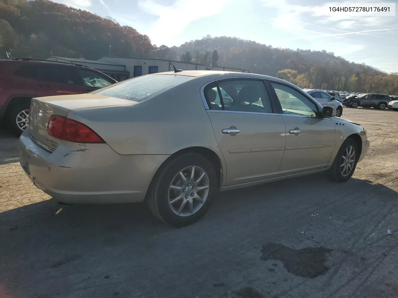 2008 Buick Lucerne Cxl VIN: 1G4HD57278U176491 Lot: 78463274