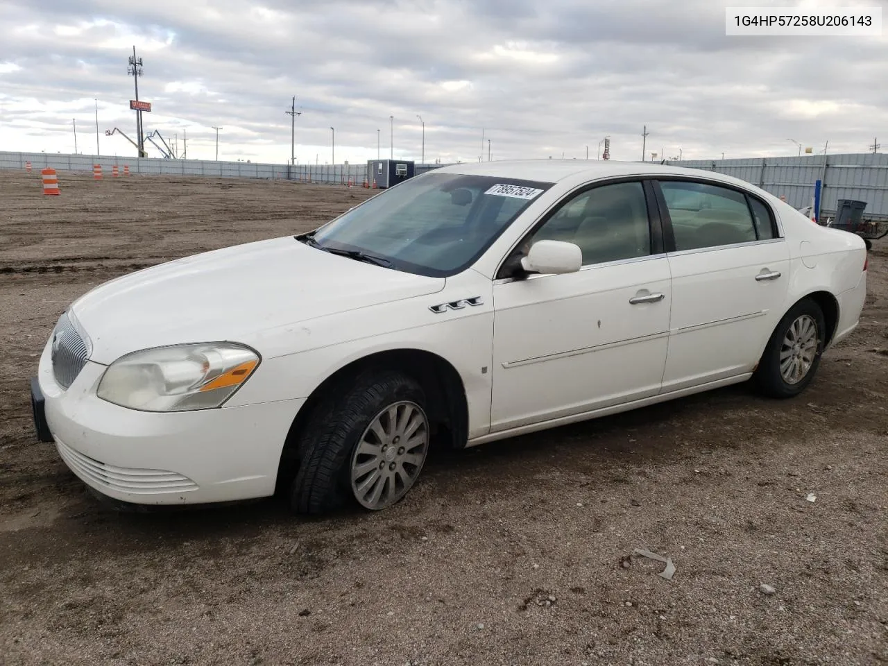 2008 Buick Lucerne Cx VIN: 1G4HP57258U206143 Lot: 78957524