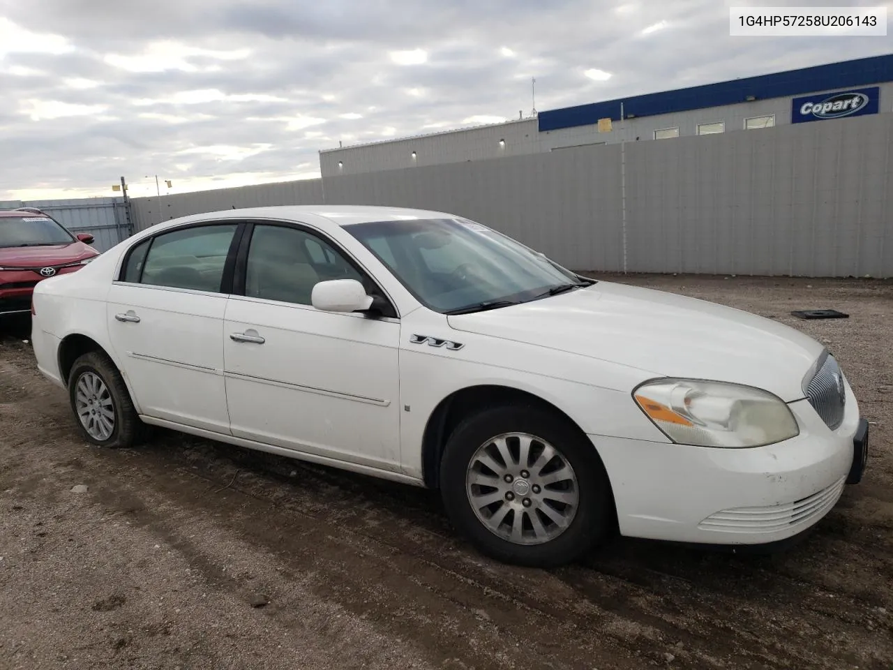 2008 Buick Lucerne Cx VIN: 1G4HP57258U206143 Lot: 78957524