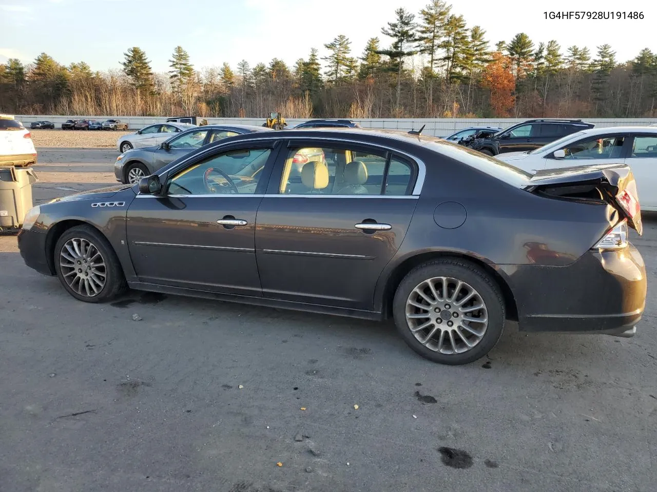 2008 Buick Lucerne Super Series VIN: 1G4HF57928U191486 Lot: 79176564