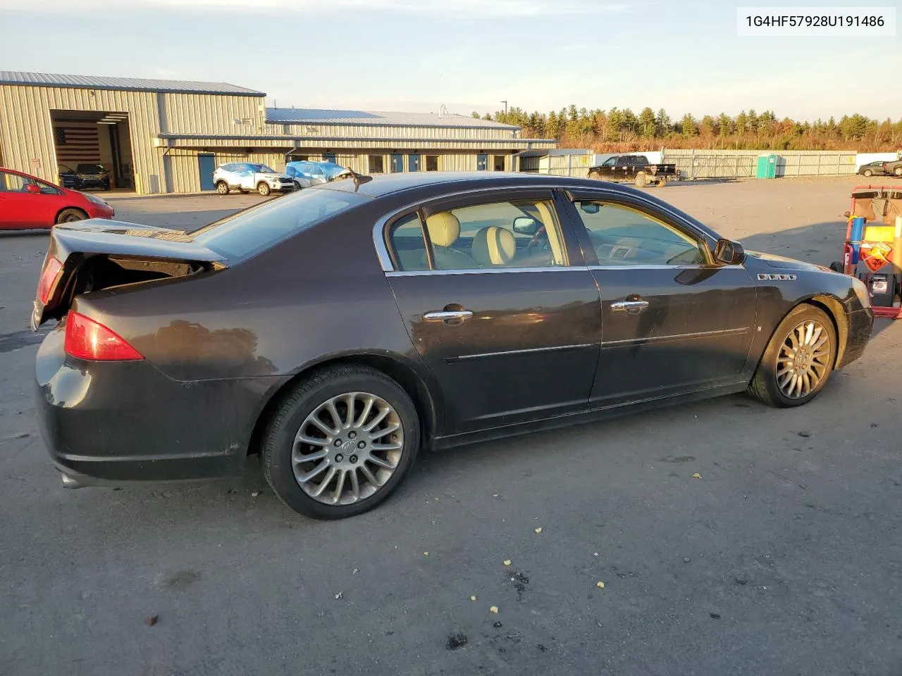 2008 Buick Lucerne Super Series VIN: 1G4HF57928U191486 Lot: 79176564