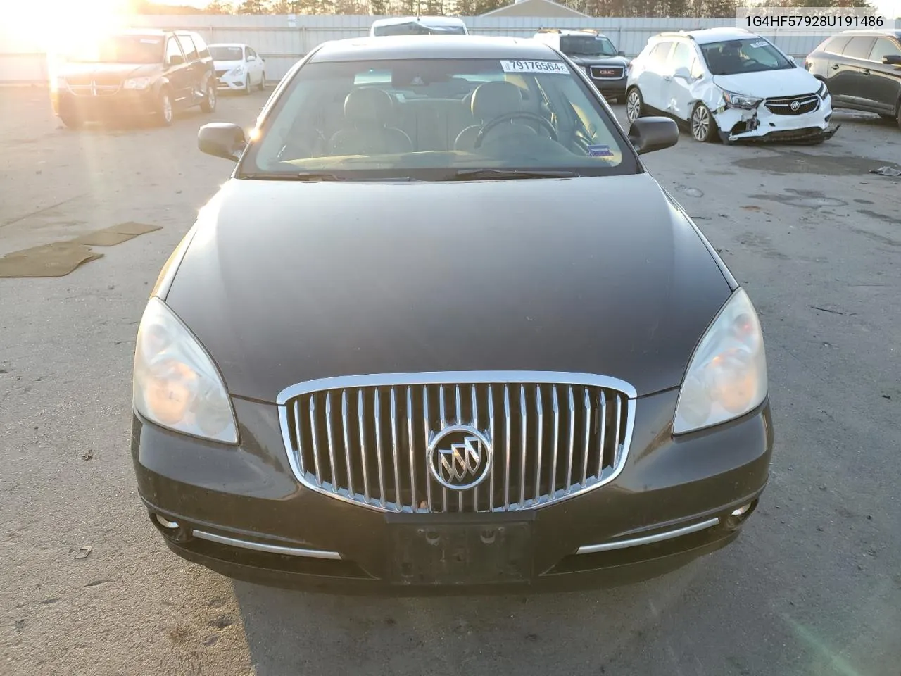 2008 Buick Lucerne Super Series VIN: 1G4HF57928U191486 Lot: 79176564