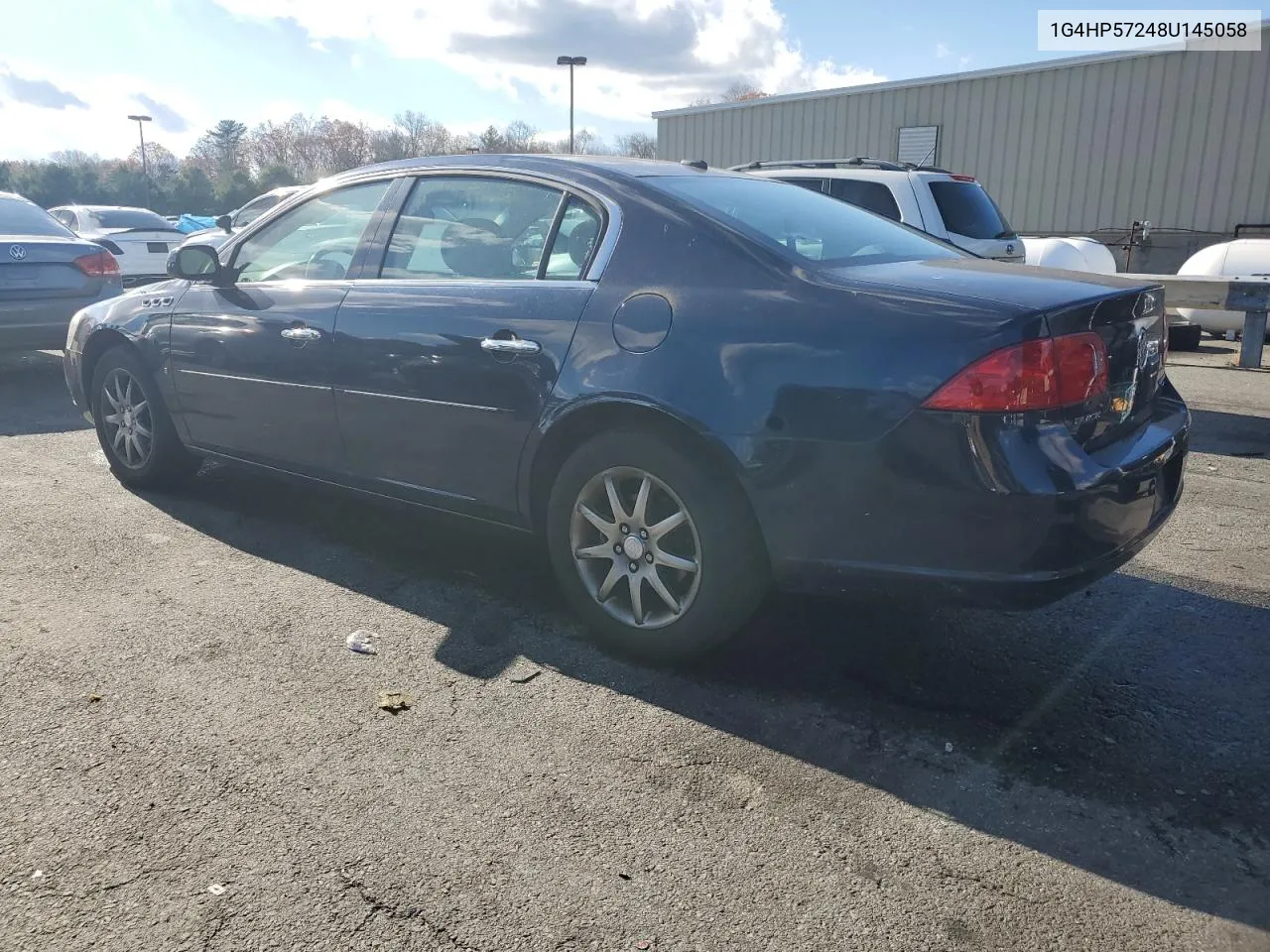 2008 Buick Lucerne Cx VIN: 1G4HP57248U145058 Lot: 80162364