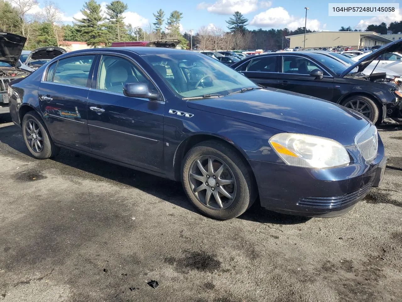 2008 Buick Lucerne Cx VIN: 1G4HP57248U145058 Lot: 80162364