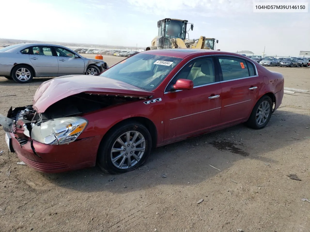 2009 Buick Lucerne Cxl VIN: 1G4HD57M39U146150 Lot: 47994694