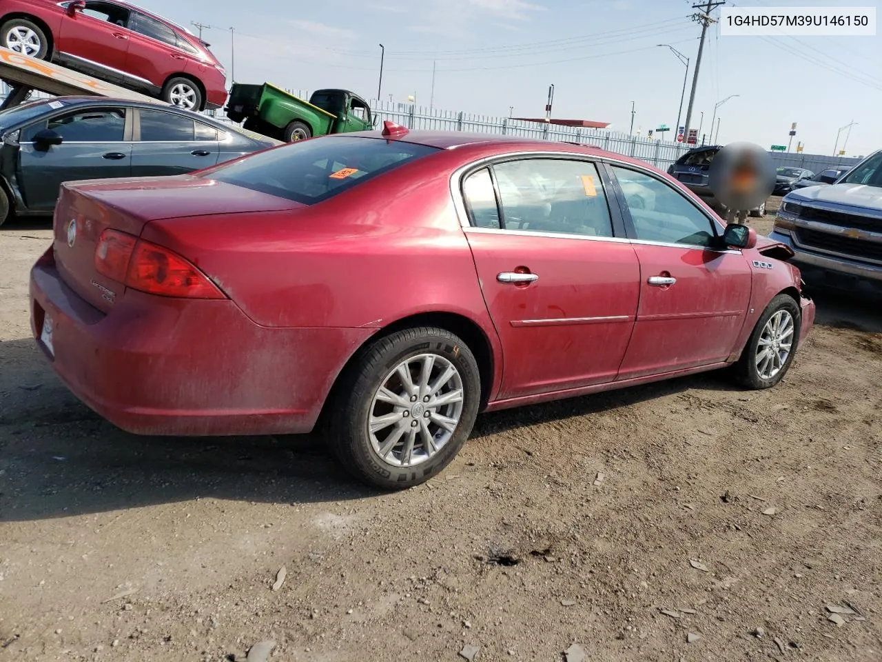 2009 Buick Lucerne Cxl VIN: 1G4HD57M39U146150 Lot: 47994694