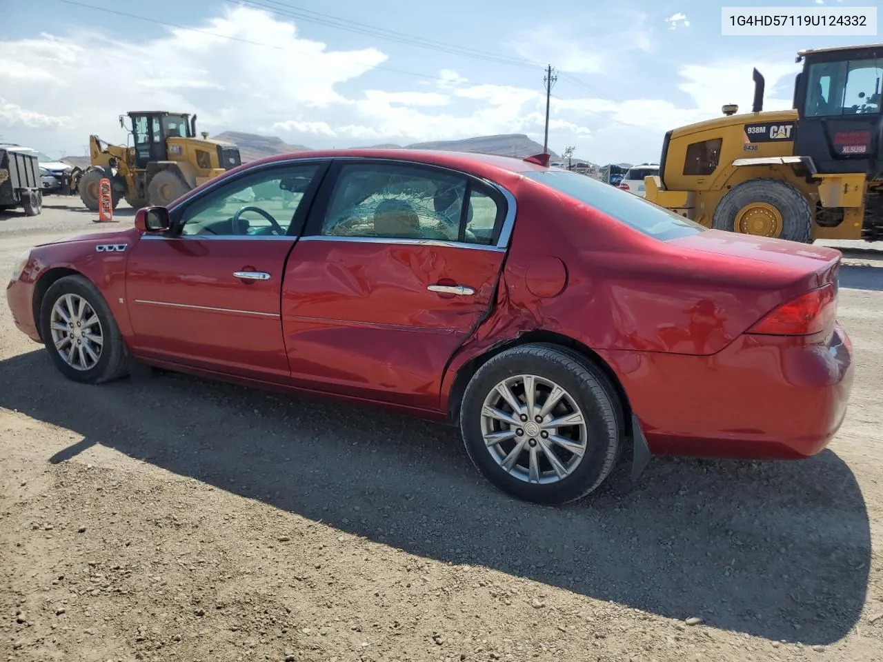 2009 Buick Lucerne Cxl VIN: 1G4HD57119U124332 Lot: 64275704