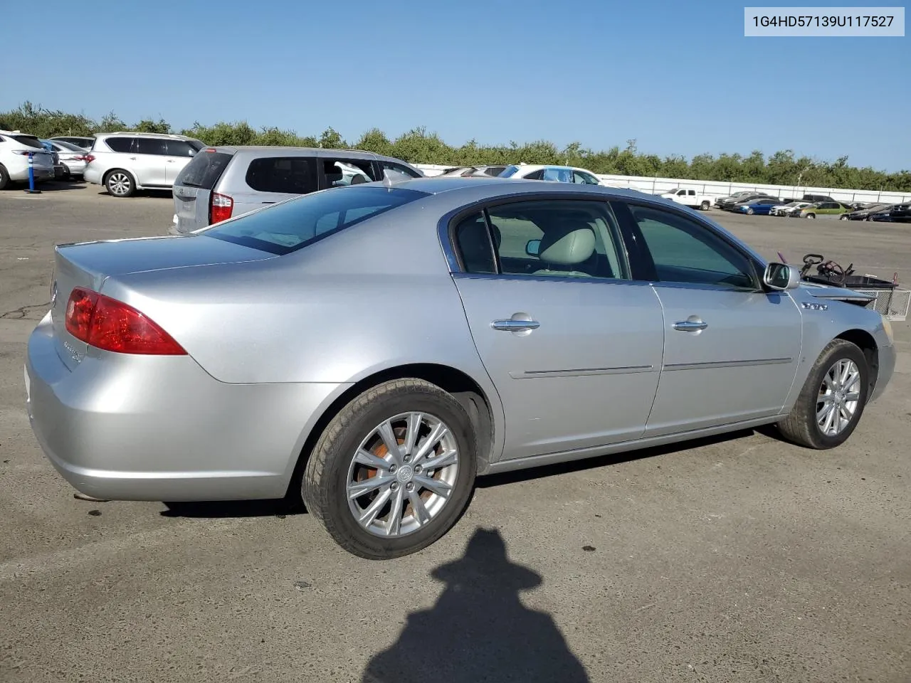 2009 Buick Lucerne Cxl VIN: 1G4HD57139U117527 Lot: 68555884