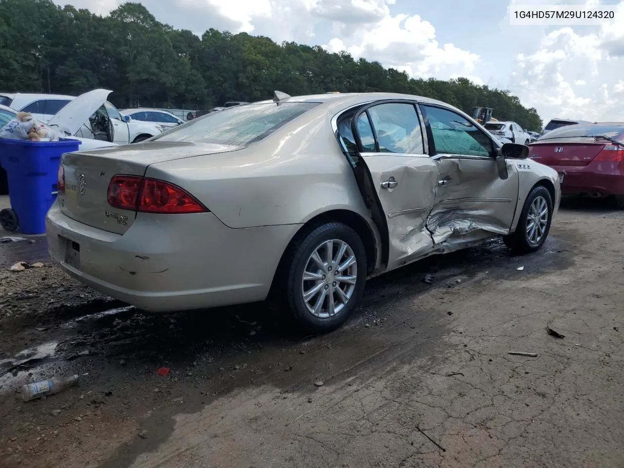 2009 Buick Lucerne Cxl VIN: 1G4HD57M29U124320 Lot: 69376724