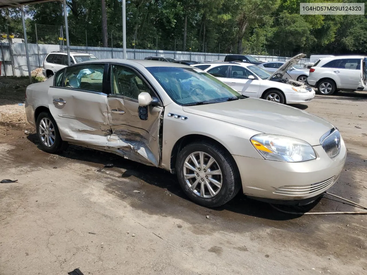 2009 Buick Lucerne Cxl VIN: 1G4HD57M29U124320 Lot: 69376724